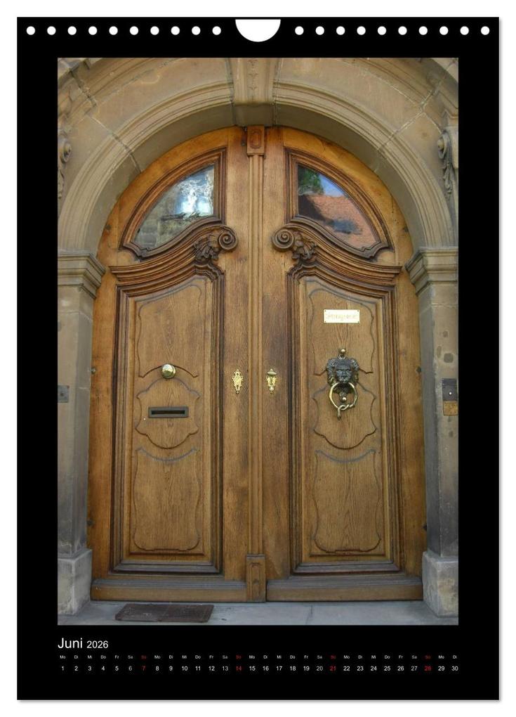 Weitere Ansicht: Türen International (Wandkalender 2026 DIN A4 hoch), CALVENDO Monatskalender | Thomas Schroeder, Calvendo