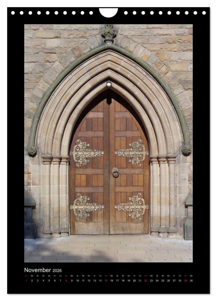Weitere Ansicht: Türen International (Wandkalender 2026 DIN A4 hoch), CALVENDO Monatskalender | Thomas Schroeder, Calvendo
