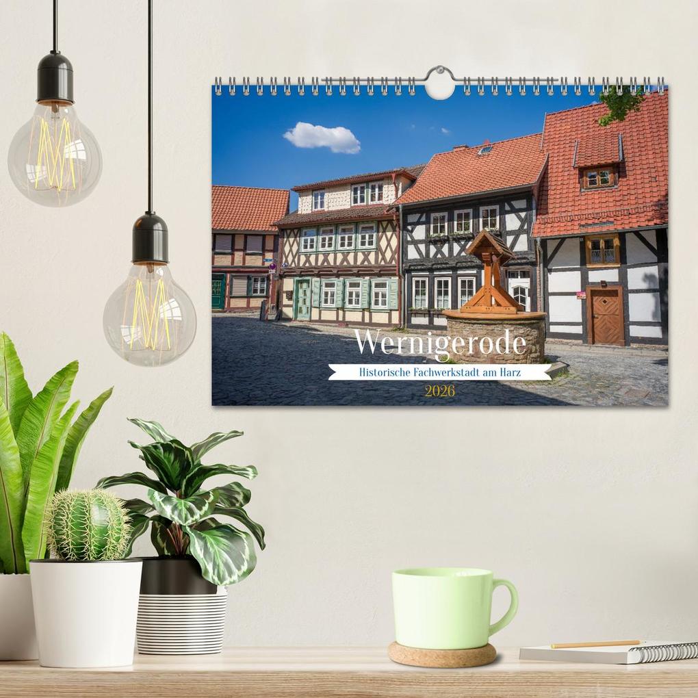 Weitere Ansicht: Wernigerode - Historische Fachwerkstadt am Harz (Wandkalender 2026 DIN A4 quer), CALVENDO Monatskalender | Thomas Bugdoll, Calvendo