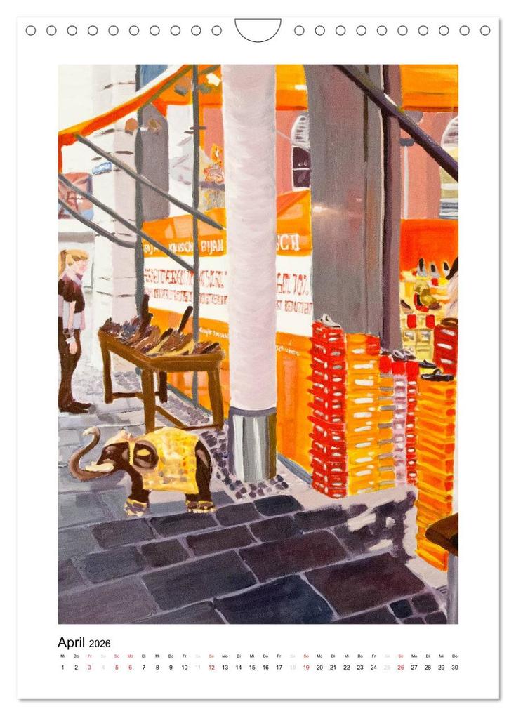 Weitere Ansicht: Kleine Mainzer Momente (Wandkalender 2026 DIN A4 hoch), CALVENDO Monatskalender | Margarita Siebke, Calvendo