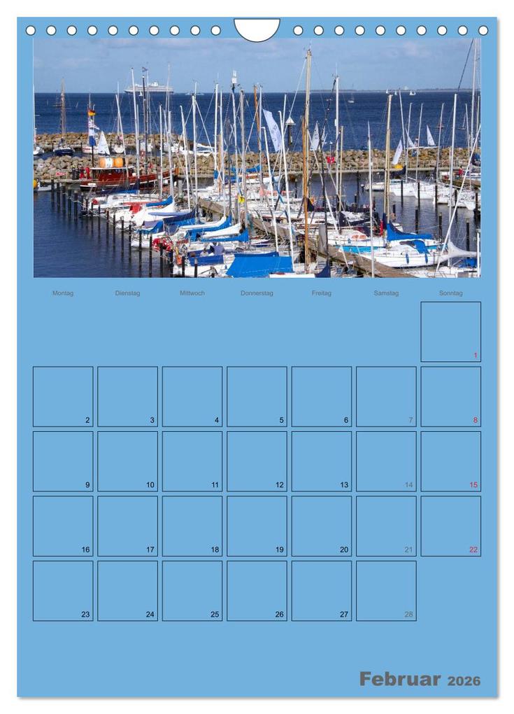 Weitere Ansicht: Rund um die Kieler Förde / Planer (Wandkalender 2026 DIN A4 hoch), CALVENDO Monatskalender | Veronika Rix, Calvendo