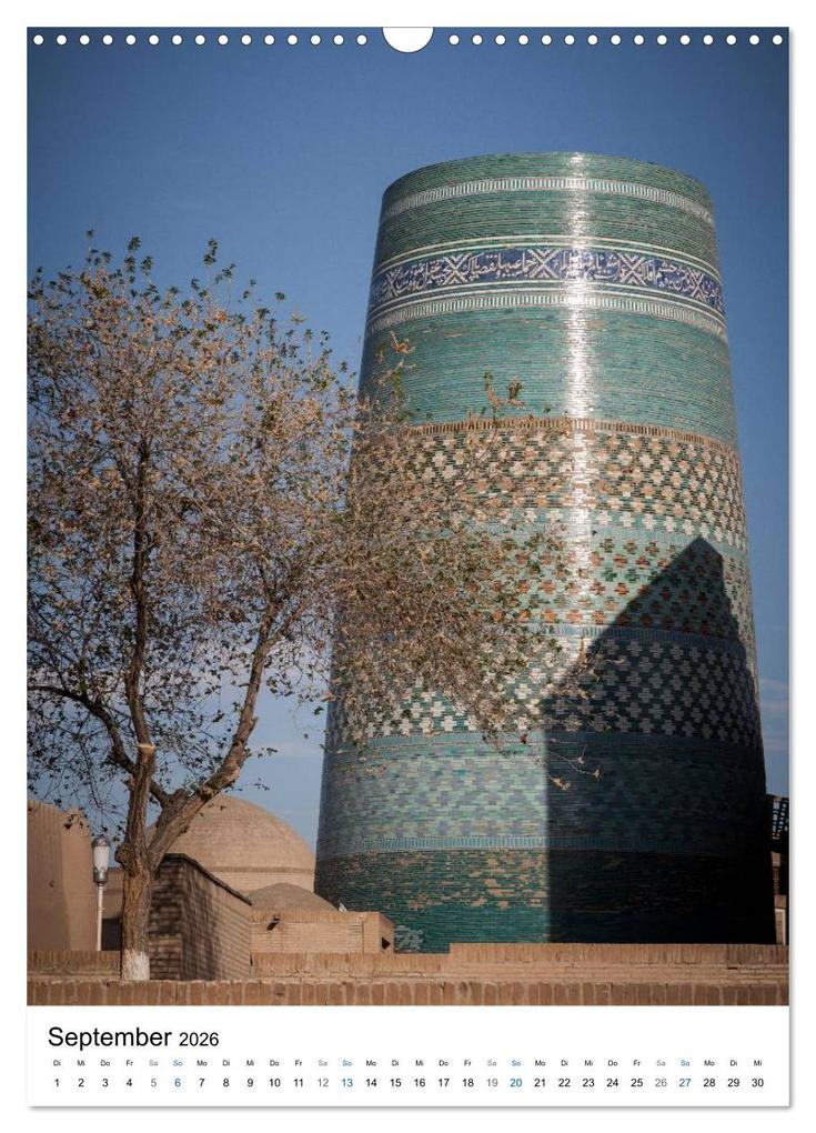 Weitere Ansicht: Usbekistan - Faszinierende Architektur entlang der Seidenstraße (Wandkalender 2026 DIN A3 hoch), CALVENDO Monatskalender | Jeanette Dobrindt, Calvendo