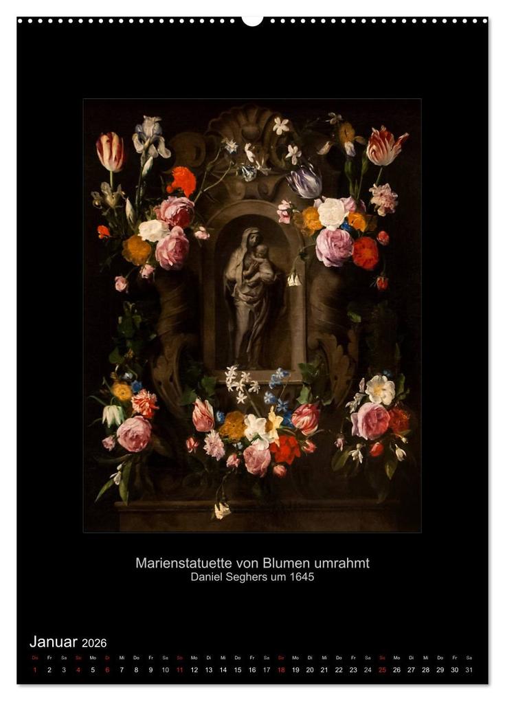 Weitere Ansicht: Stillleben - Illusionistische Malerei der Renaissance (Wandkalender 2026 DIN A2 hoch), CALVENDO Monatskalender | Alexander Bartek, Calvendo