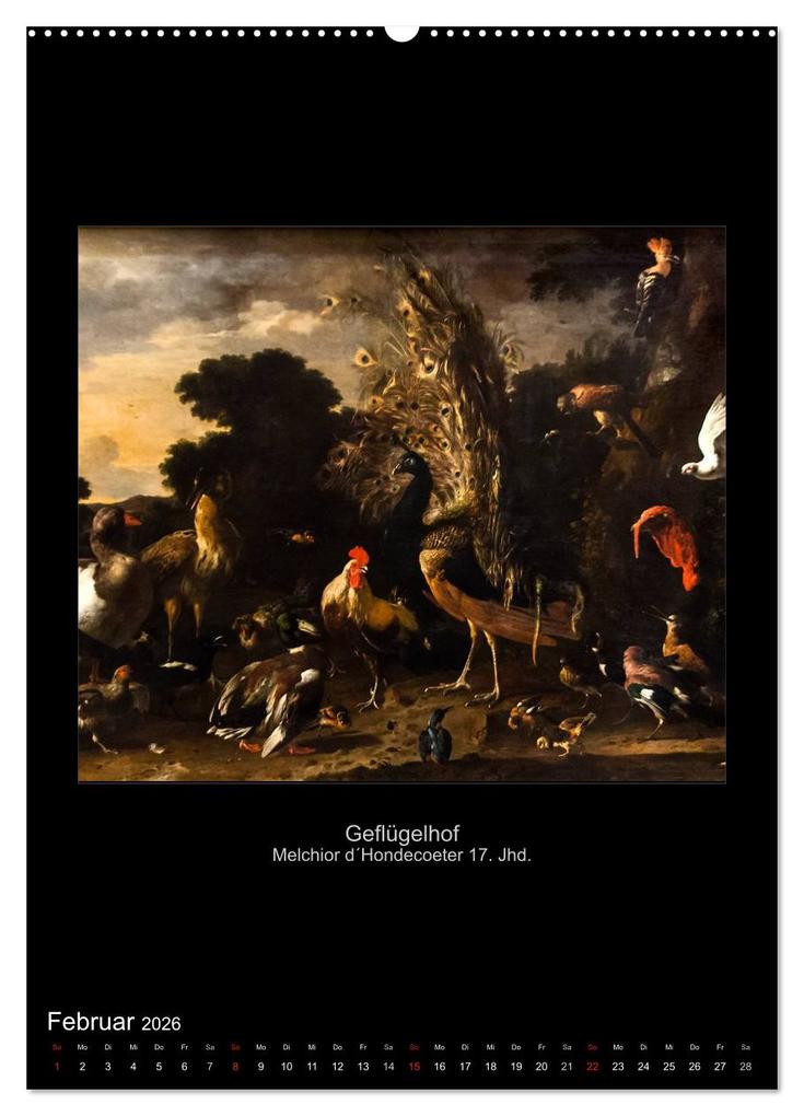 Weitere Ansicht: Stillleben - Illusionistische Malerei der Renaissance (Wandkalender 2026 DIN A2 hoch), CALVENDO Monatskalender | Alexander Bartek, Calvendo