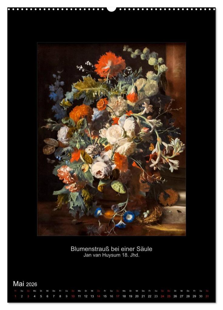 Weitere Ansicht: Stillleben - Illusionistische Malerei der Renaissance (Wandkalender 2026 DIN A2 hoch), CALVENDO Monatskalender | Alexander Bartek, Calvendo
