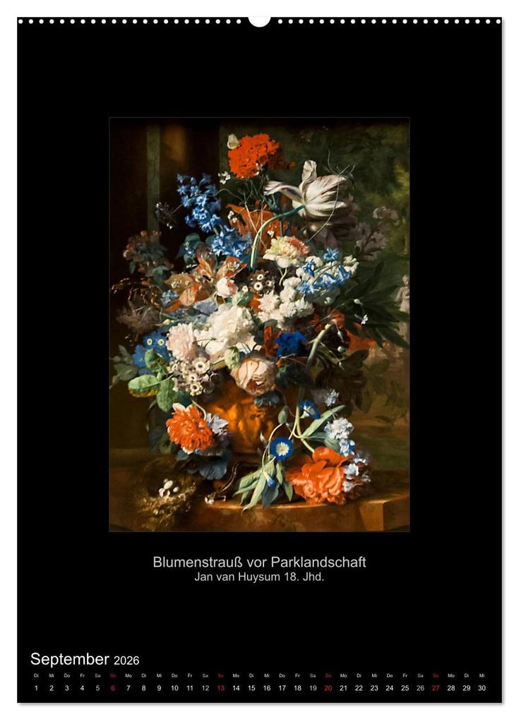 Weitere Ansicht: Stillleben - Illusionistische Malerei der Renaissance (Wandkalender 2026 DIN A2 hoch), CALVENDO Monatskalender | Alexander Bartek, Calvendo