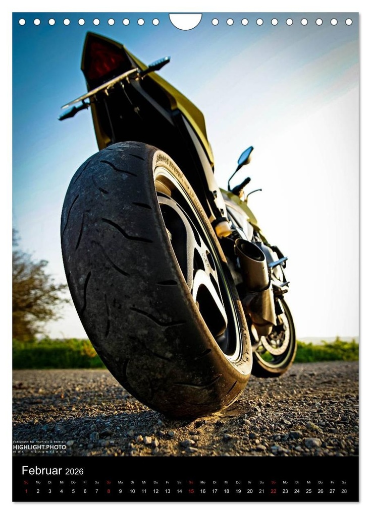 Weitere Ansicht: HONDA CB1000R (Wandkalender 2026 DIN A4 hoch), CALVENDO Monatskalender | Maxi Sängerlaub HIGHLIGHT.photo, Calvendo