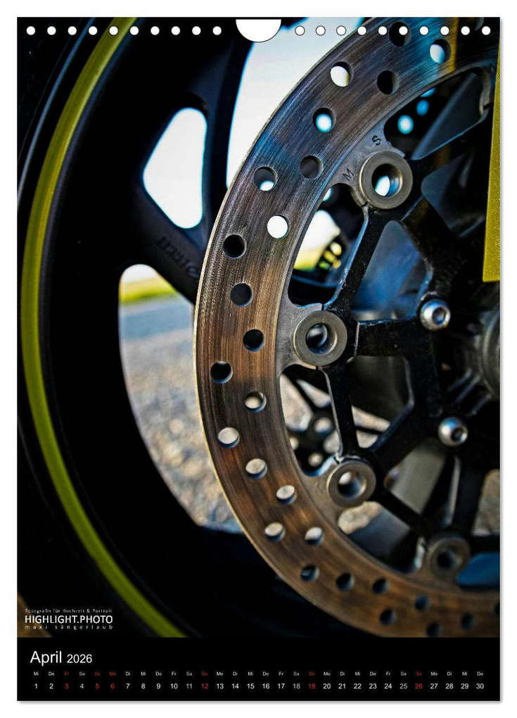 Weitere Ansicht: HONDA CB1000R (Wandkalender 2026 DIN A4 hoch), CALVENDO Monatskalender | Maxi Sängerlaub HIGHLIGHT.photo, Calvendo