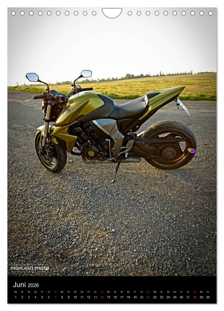 Weitere Ansicht: HONDA CB1000R (Wandkalender 2026 DIN A4 hoch), CALVENDO Monatskalender | Maxi Sängerlaub HIGHLIGHT.photo, Calvendo