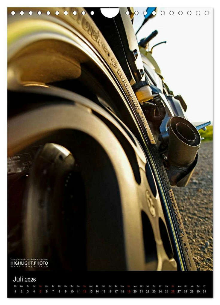 Weitere Ansicht: HONDA CB1000R (Wandkalender 2026 DIN A4 hoch), CALVENDO Monatskalender | Maxi Sängerlaub HIGHLIGHT.photo, Calvendo