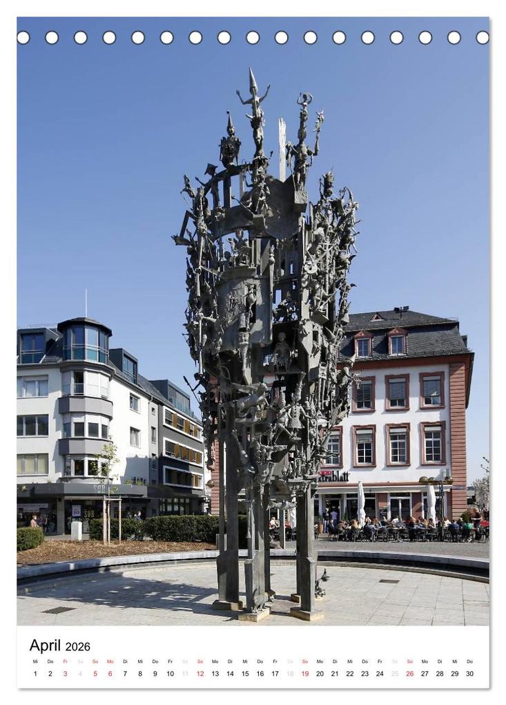 Weitere Ansicht: Mainz 2026 Bilder vom Frankfurter Taxifahrer Petrus Bodenstaff (Tischkalender 2026 DIN A5 hoch), CALVENDO Monatskalender | Petrus Bodenstaff, Calvendo
