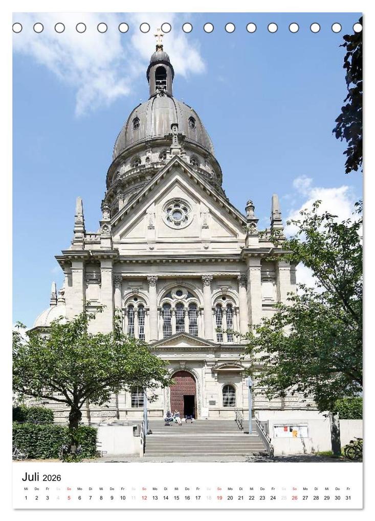 Weitere Ansicht: Mainz 2026 Bilder vom Frankfurter Taxifahrer Petrus Bodenstaff (Tischkalender 2026 DIN A5 hoch), CALVENDO Monatskalender | Petrus Bodenstaff, Calvendo