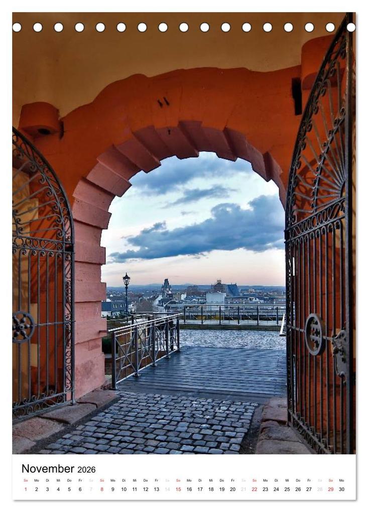 Weitere Ansicht: Mainz 2026 Bilder vom Frankfurter Taxifahrer Petrus Bodenstaff (Tischkalender 2026 DIN A5 hoch), CALVENDO Monatskalender | Petrus Bodenstaff, Calvendo