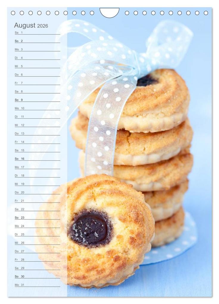 Weitere Ansicht: Gebäck und Kuchen Küchenplaner (Wandkalender 2026 DIN A4 hoch), CALVENDO Monatskalender | Corinna Gissemann, Calvendo