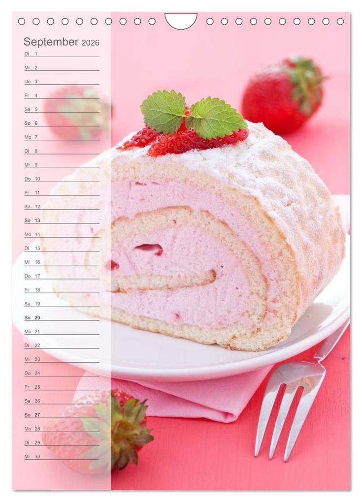 Weitere Ansicht: Gebäck und Kuchen Küchenplaner (Wandkalender 2026 DIN A4 hoch), CALVENDO Monatskalender | Corinna Gissemann, Calvendo