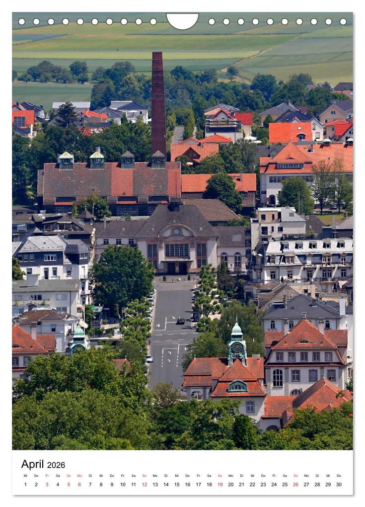 Weitere Ansicht: Bad Nauheim 2026 von Petrus Bodenstaff (Wandkalender 2026 DIN A4 hoch), CALVENDO Monatskalender | Calvendo
