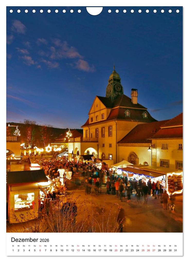 Weitere Ansicht: Bad Nauheim 2026 von Petrus Bodenstaff (Wandkalender 2026 DIN A4 hoch), CALVENDO Monatskalender | Calvendo