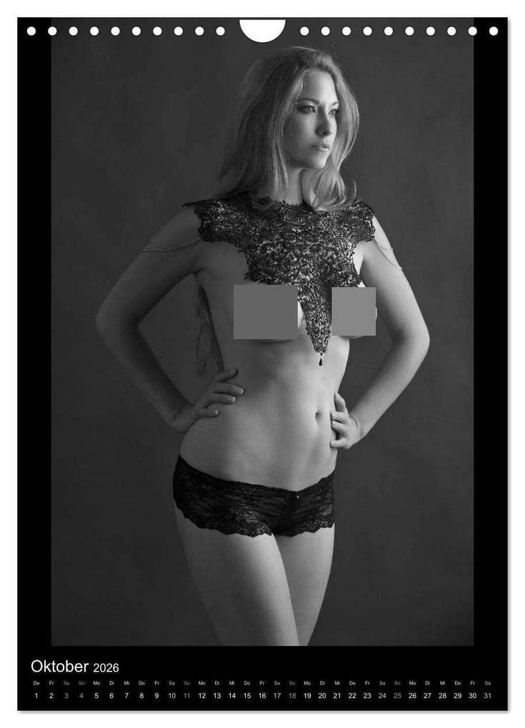 Weitere Ansicht: Adorned Nudes - Schmuck und Akt (Wandkalender 2026 DIN A4 hoch), CALVENDO Monatskalender | Gestiefeltekatze Gestiefeltekatze, Calvendo, Gestiefeltekatze