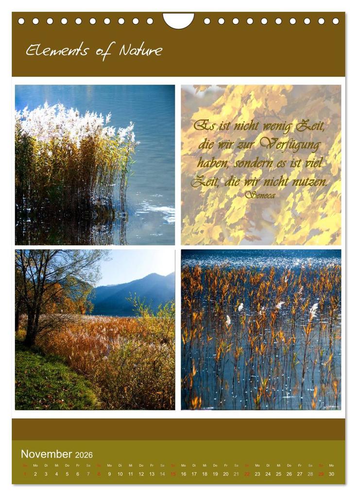 Weitere Ansicht: Elements of Nature (Wandkalender 2026 DIN A4 hoch), CALVENDO Monatskalender | CrystalLights by Sylvia Seibl, Calvendo, Sylvia Seibl