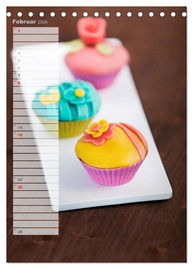 Weitere Ansicht: Süße Versuchungen / Geburtstagskalender (Tischkalender 2026 DIN A5 hoch), CALVENDO Monatskalender | PapadoXX-Fotografie PapadoXX-Fotografie, Calvendo, PapadoXX-Fotografie