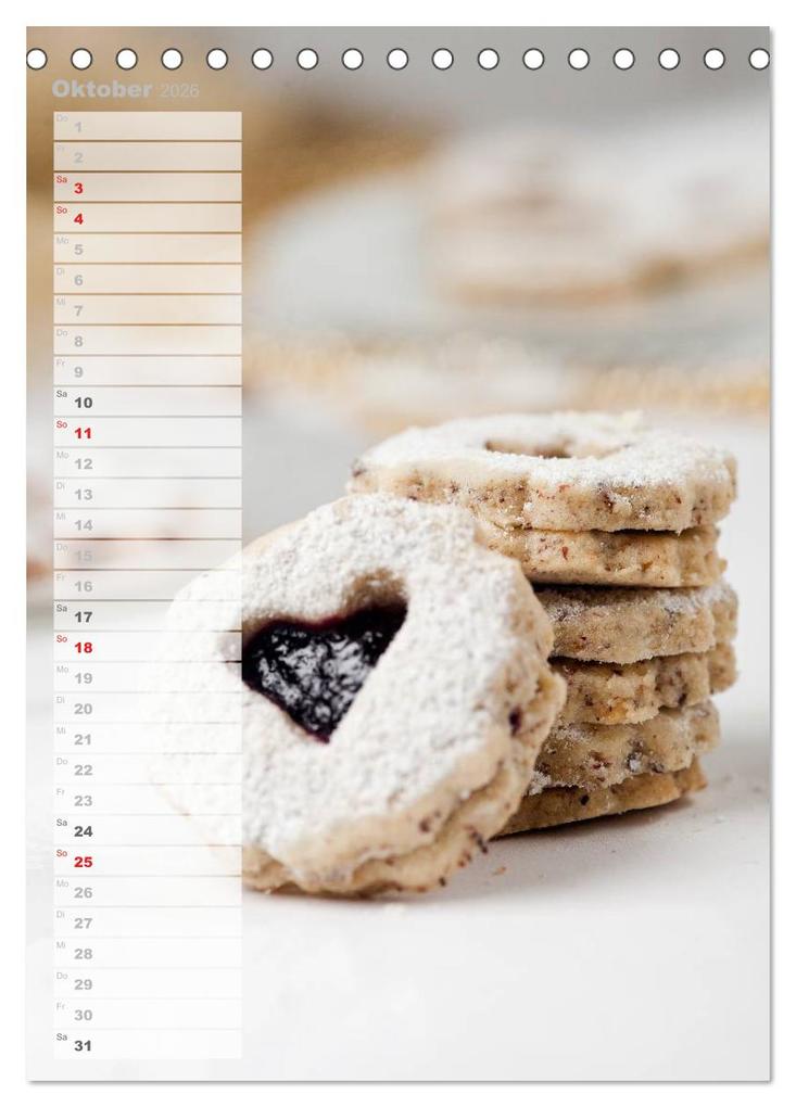Weitere Ansicht: Süße Versuchungen / Geburtstagskalender (Tischkalender 2026 DIN A5 hoch), CALVENDO Monatskalender | PapadoXX-Fotografie PapadoXX-Fotografie, Calvendo, PapadoXX-Fotografie