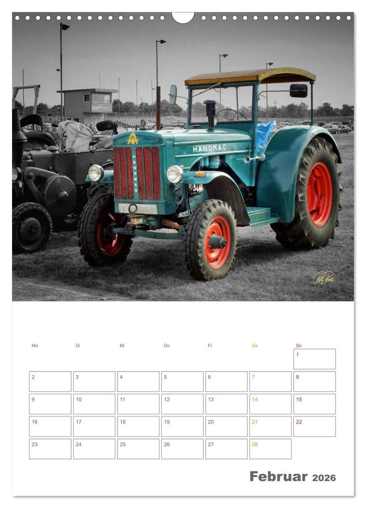 Weitere Ansicht: Oldtimer - Trecker Liebe (Wandkalender 2026 DIN A3 hoch), CALVENDO Monatskalender | Peter Roder, Calvendo