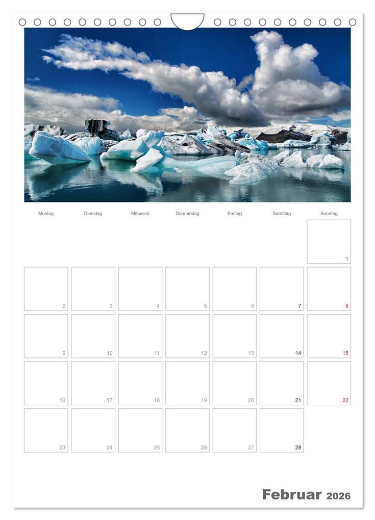 Weitere Ansicht: Faszination Island - Landschaftskalender mit Tagesplaner 2026 / Planer (Wandkalender 2026 DIN A4 hoch), CALVENDO Monatskalender | Dirk Vonten, Calvendo
