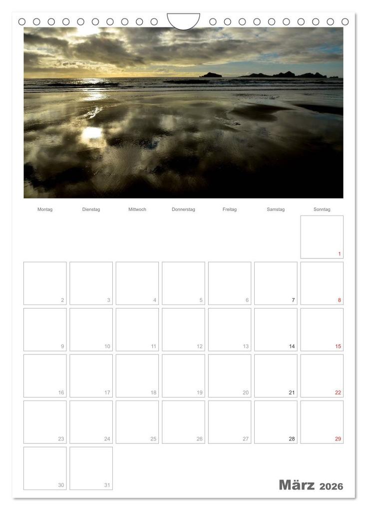 Weitere Ansicht: Faszination Island - Landschaftskalender mit Tagesplaner 2026 / Planer (Wandkalender 2026 DIN A4 hoch), CALVENDO Monatskalender | Dirk Vonten, Calvendo