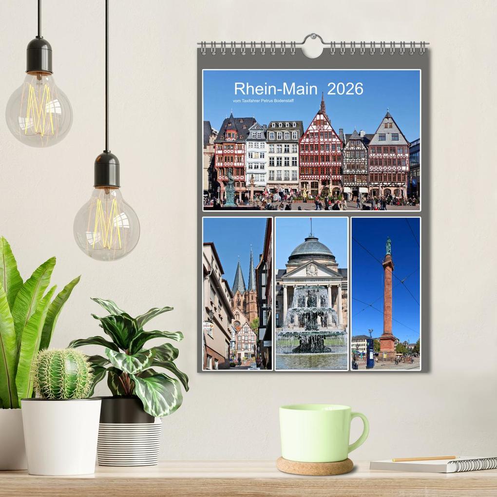 Weitere Ansicht: Rhein-Main 2026 vom Taxifahrer Petrus Bodenstaff (Wandkalender 2026 DIN A4 hoch), CALVENDO Monatskalender | Petrus Bodenstaff, Calvendo