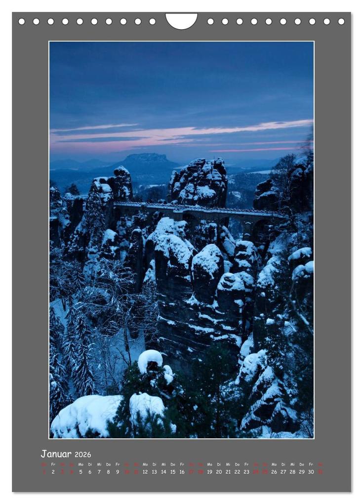 Weitere Ansicht: Meine schöne Sächsische Schweiz (Wandkalender 2026 DIN A4 hoch), CALVENDO Monatskalender | Dirk Ehrentraut, Calvendo