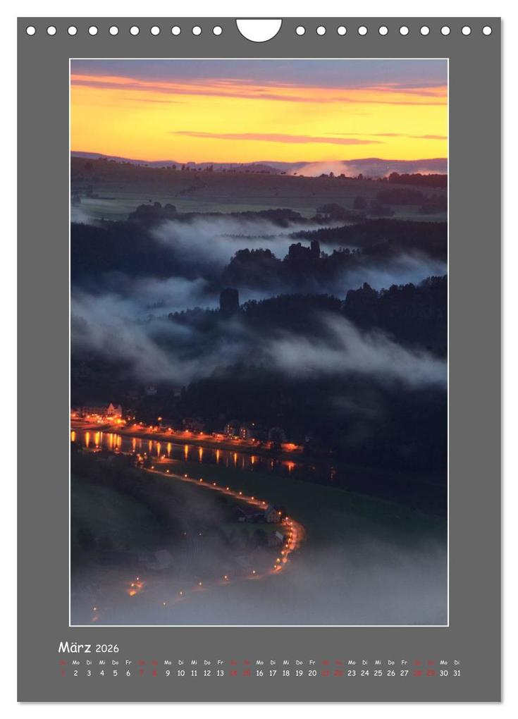 Weitere Ansicht: Meine schöne Sächsische Schweiz (Wandkalender 2026 DIN A4 hoch), CALVENDO Monatskalender | Dirk Ehrentraut, Calvendo