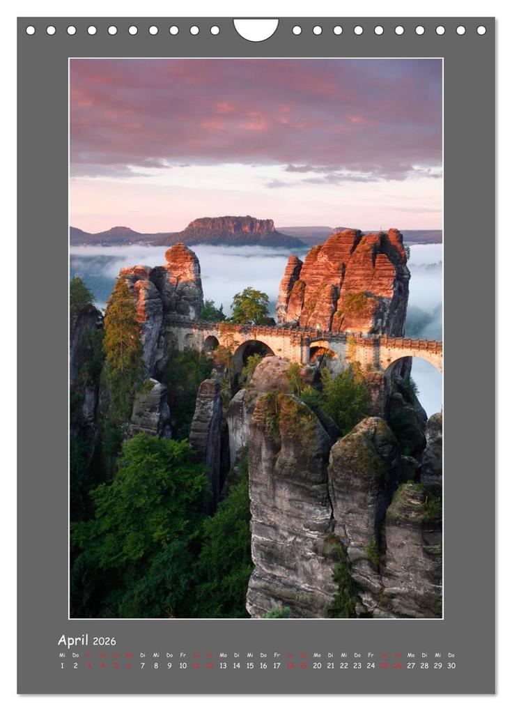 Weitere Ansicht: Meine schöne Sächsische Schweiz (Wandkalender 2026 DIN A4 hoch), CALVENDO Monatskalender | Dirk Ehrentraut, Calvendo