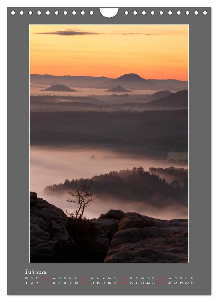 Weitere Ansicht: Meine schöne Sächsische Schweiz (Wandkalender 2026 DIN A4 hoch), CALVENDO Monatskalender | Dirk Ehrentraut, Calvendo