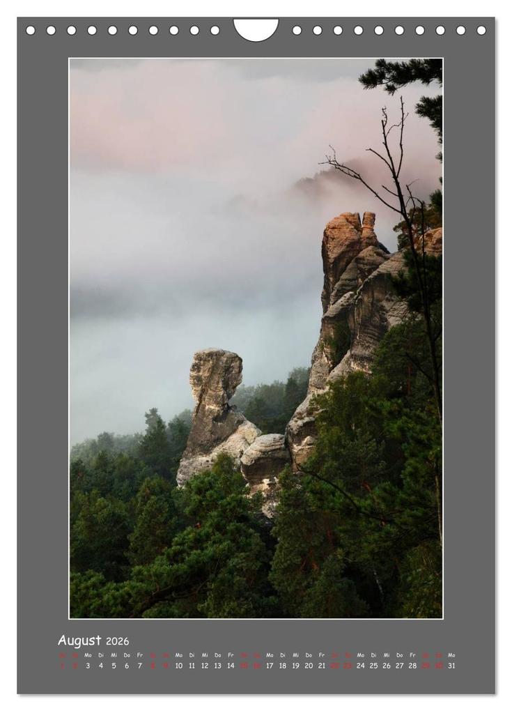 Weitere Ansicht: Meine schöne Sächsische Schweiz (Wandkalender 2026 DIN A4 hoch), CALVENDO Monatskalender | Dirk Ehrentraut, Calvendo