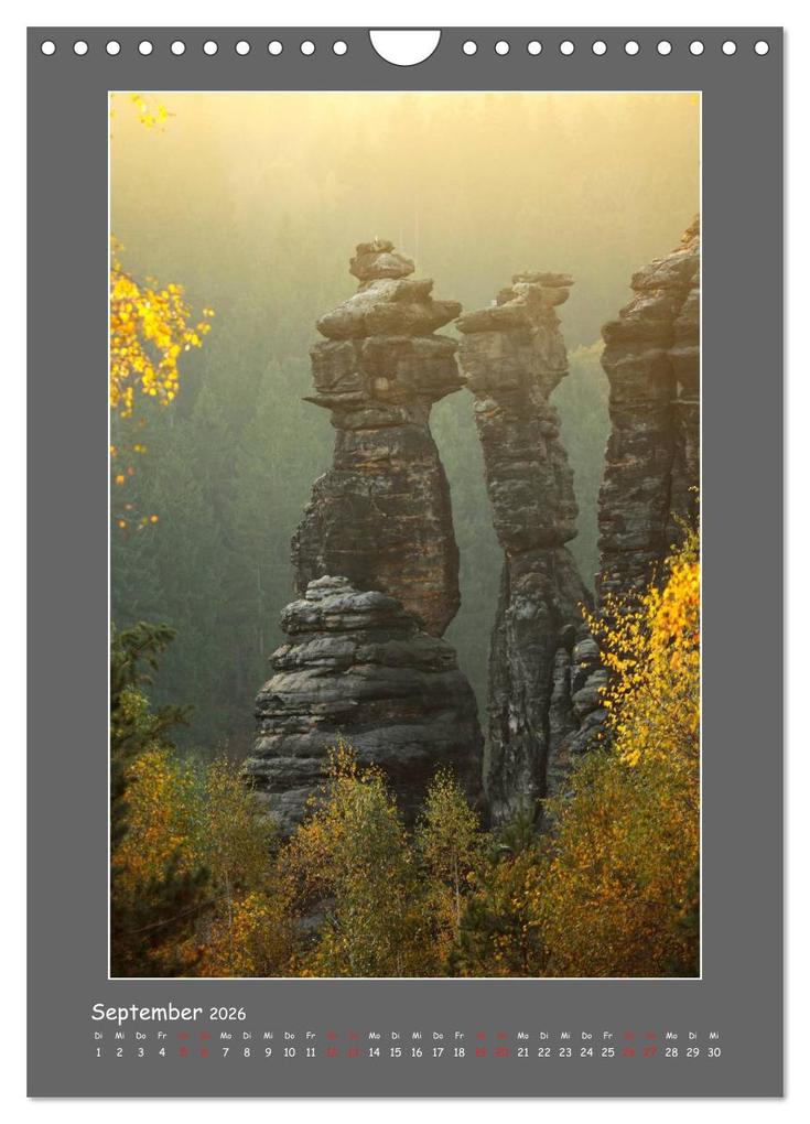Weitere Ansicht: Meine schöne Sächsische Schweiz (Wandkalender 2026 DIN A4 hoch), CALVENDO Monatskalender | Dirk Ehrentraut, Calvendo