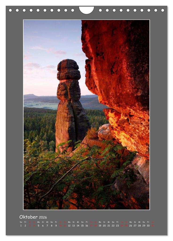 Weitere Ansicht: Meine schöne Sächsische Schweiz (Wandkalender 2026 DIN A4 hoch), CALVENDO Monatskalender | Dirk Ehrentraut, Calvendo