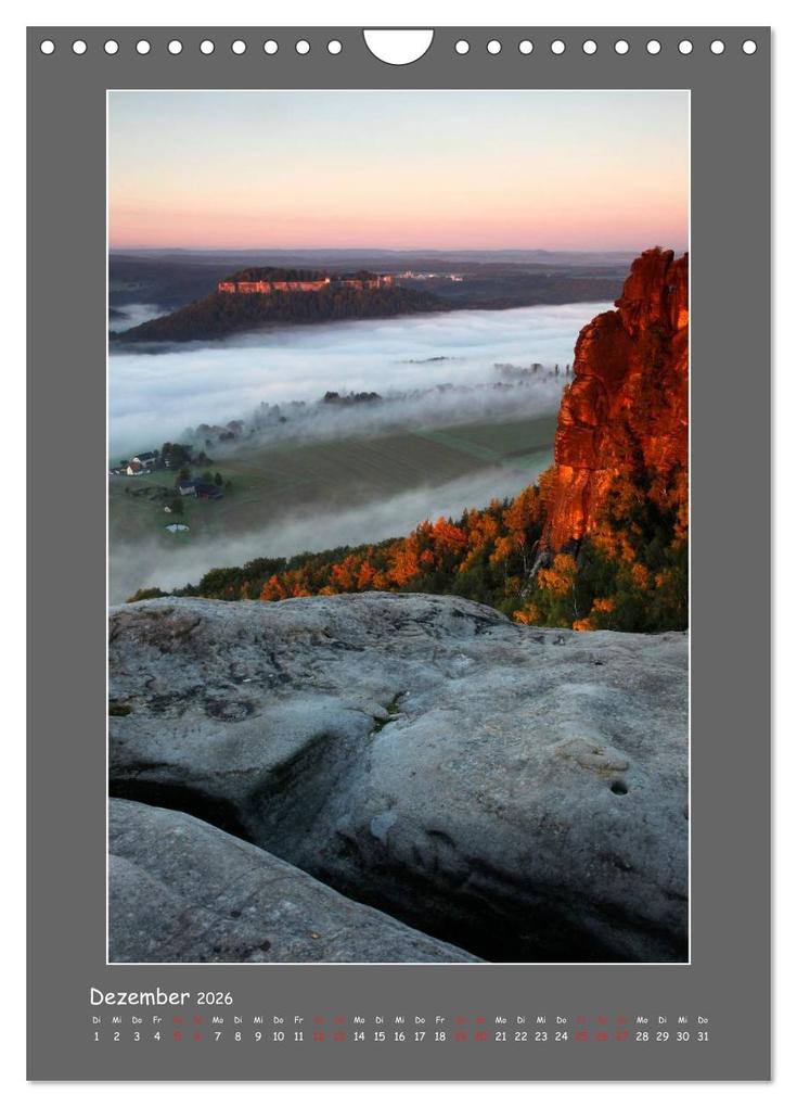 Weitere Ansicht: Meine schöne Sächsische Schweiz (Wandkalender 2026 DIN A4 hoch), CALVENDO Monatskalender | Dirk Ehrentraut, Calvendo