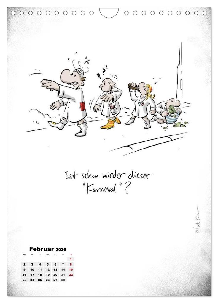 Weitere Ansicht: NEUES JAHR, NEUER SPASS... (Wandkalender 2026 DIN A4 hoch), CALVENDO Monatskalender | Carlo Büchner, Calvendo