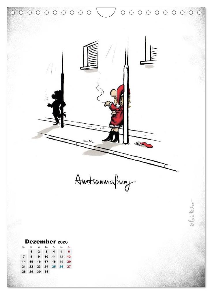 Weitere Ansicht: NEUES JAHR, NEUER SPASS... (Wandkalender 2026 DIN A4 hoch), CALVENDO Monatskalender | Carlo Büchner, Calvendo