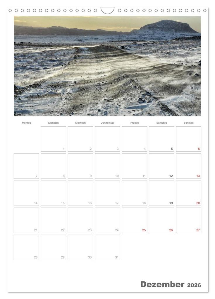 Weitere Ansicht: Faszination Island - Landschaftskalender mit Tagesplaner 2026 / Planer (Wandkalender 2026 DIN A3 hoch), CALVENDO Monatskalender | Dirk Vonten, Calvendo