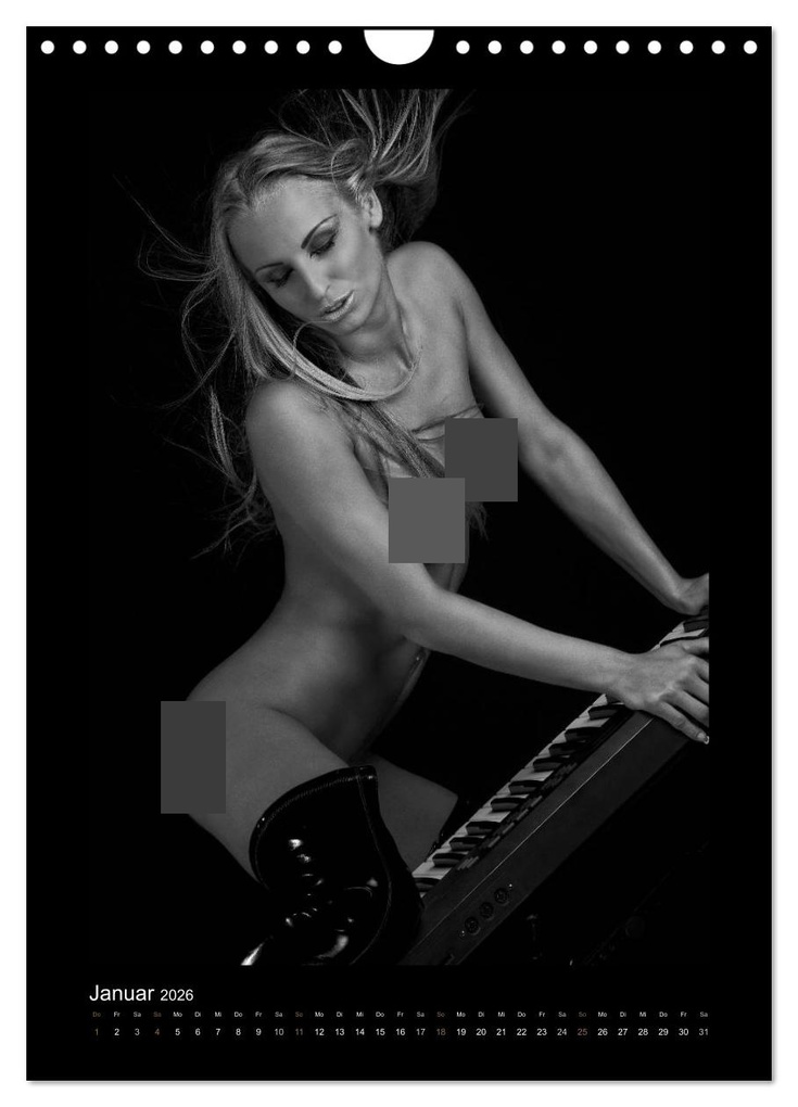 Weitere Ansicht: Eromusica - The Art Of Sensual Music (Wandkalender 2026 DIN A4 hoch), CALVENDO Monatskalender | Hubertus Kahl, Calvendo