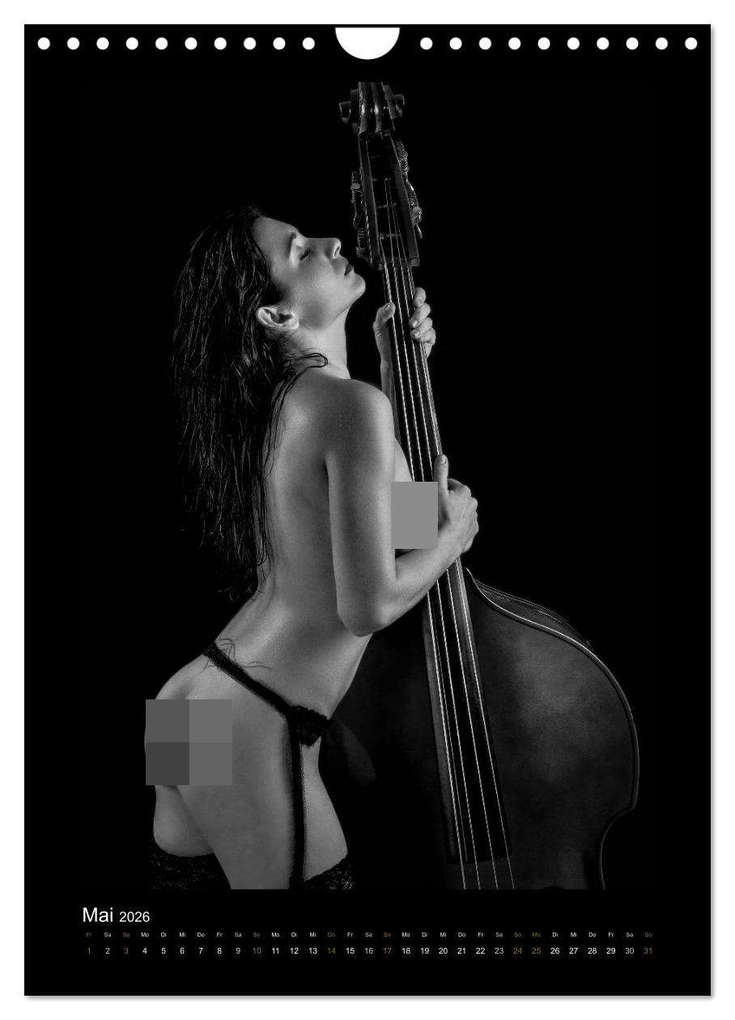 Weitere Ansicht: Eromusica - The Art Of Sensual Music (Wandkalender 2026 DIN A4 hoch), CALVENDO Monatskalender | Hubertus Kahl, Calvendo