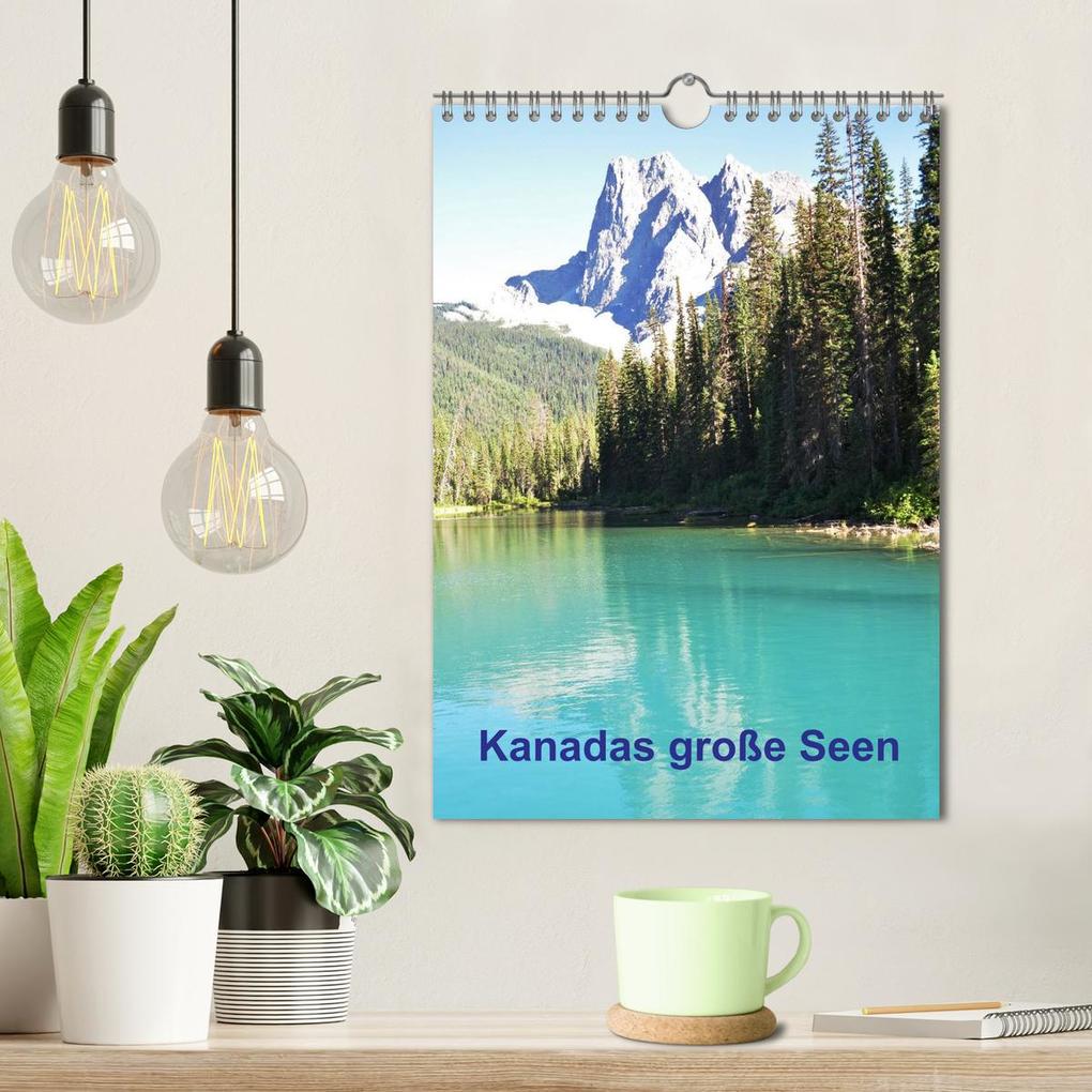 Weitere Ansicht: Kanadas große Seen / Planer (Wandkalender 2026 DIN A4 hoch), CALVENDO Monatskalender | Roman Goldinger, Calvendo