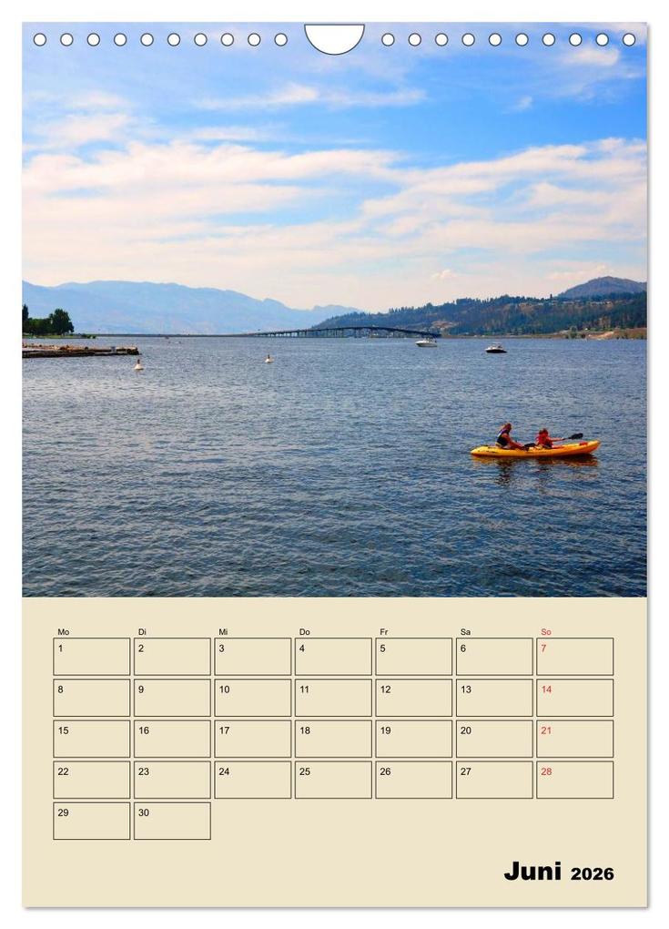 Weitere Ansicht: Kanadas große Seen / Planer (Wandkalender 2026 DIN A4 hoch), CALVENDO Monatskalender | Roman Goldinger, Calvendo