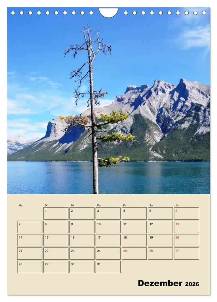 Weitere Ansicht: Kanadas große Seen / Planer (Wandkalender 2026 DIN A4 hoch), CALVENDO Monatskalender | Roman Goldinger, Calvendo