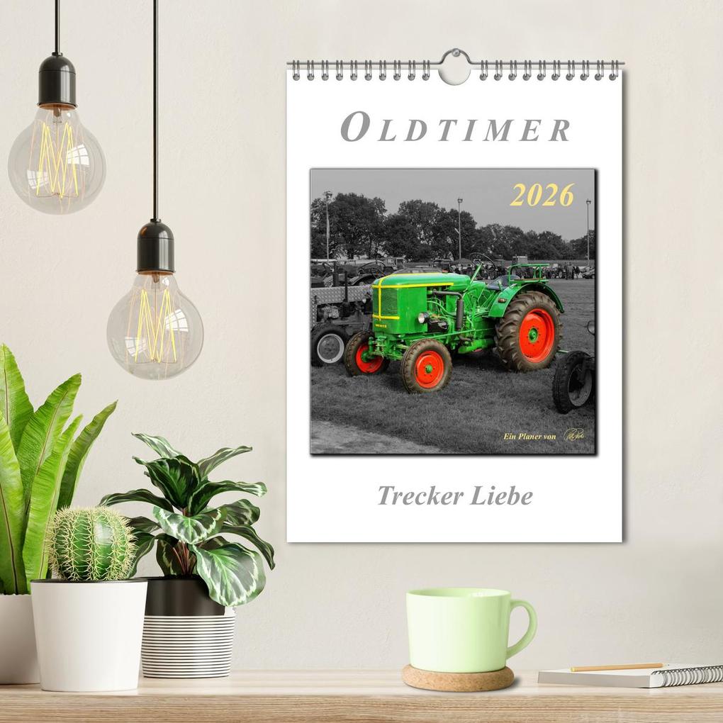 Weitere Ansicht: Oldtimer - Trecker Liebe (Wandkalender 2026 DIN A4 hoch), CALVENDO Monatskalender | Peter Roder, Calvendo