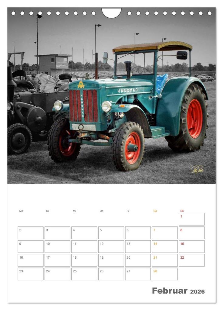 Weitere Ansicht: Oldtimer - Trecker Liebe (Wandkalender 2026 DIN A4 hoch), CALVENDO Monatskalender | Peter Roder, Calvendo