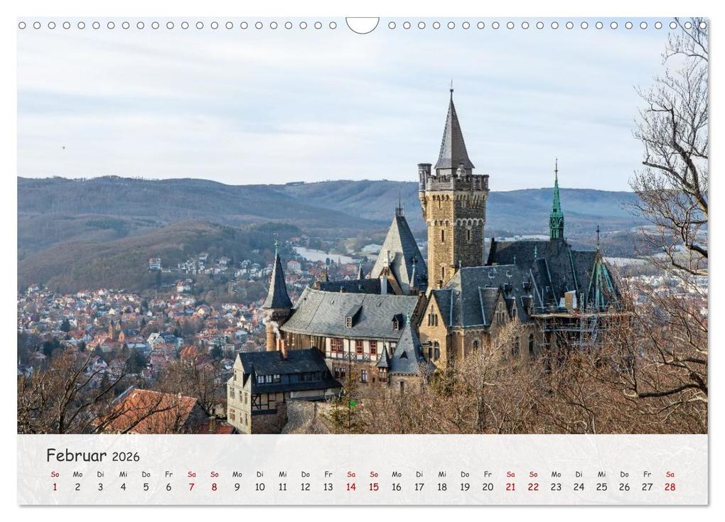 Weitere Ansicht: Wernigerode - Historische Fachwerkstadt am Harz (Wandkalender 2026 DIN A3 quer), CALVENDO Monatskalender | Thomas Bugdoll, Calvendo