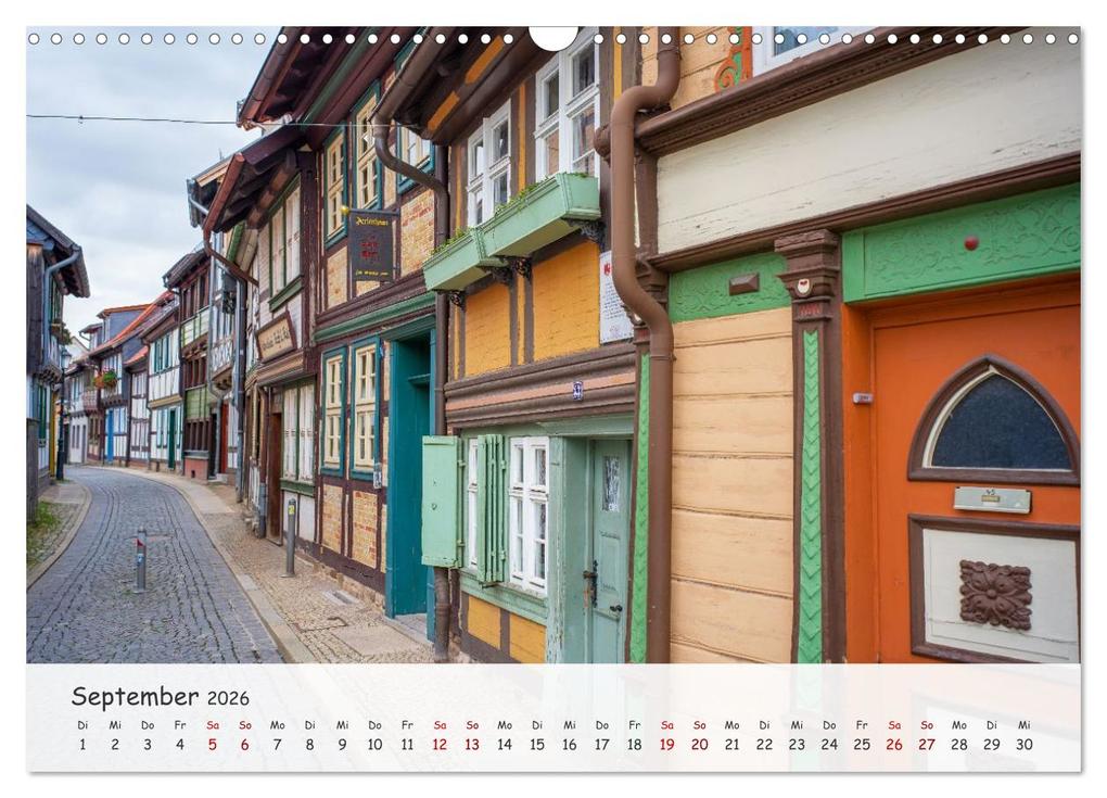 Weitere Ansicht: Wernigerode - Historische Fachwerkstadt am Harz (Wandkalender 2026 DIN A3 quer), CALVENDO Monatskalender | Thomas Bugdoll, Calvendo