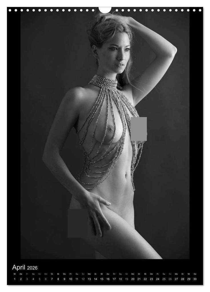 Weitere Ansicht: Adorned Nudes - Schmuck und Akt (Wandkalender 2026 DIN A3 hoch), CALVENDO Monatskalender | Gestiefeltekatze Gestiefeltekatze, Calvendo, Gestiefeltekatze
